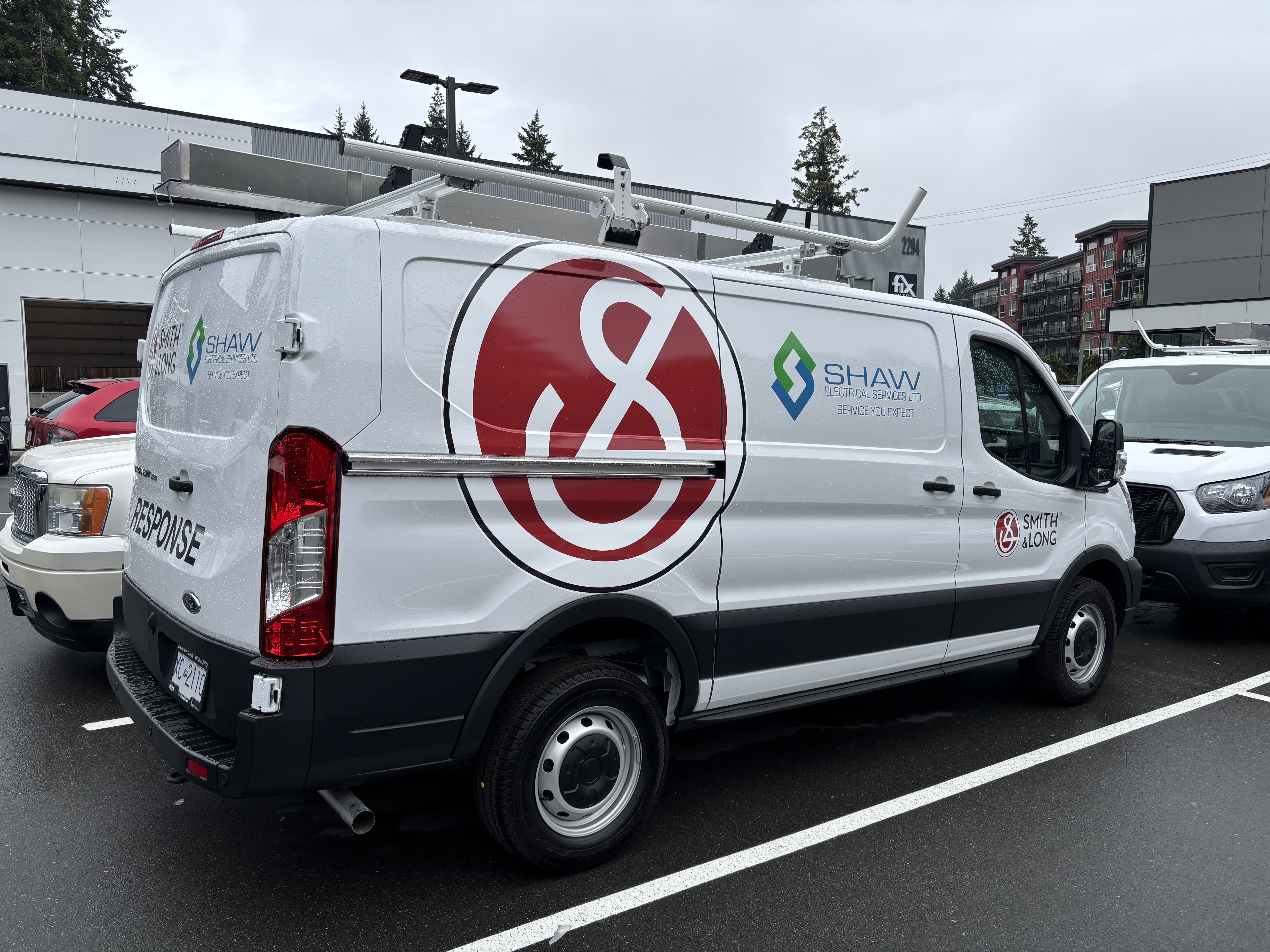 Shaw Electrical Services company van